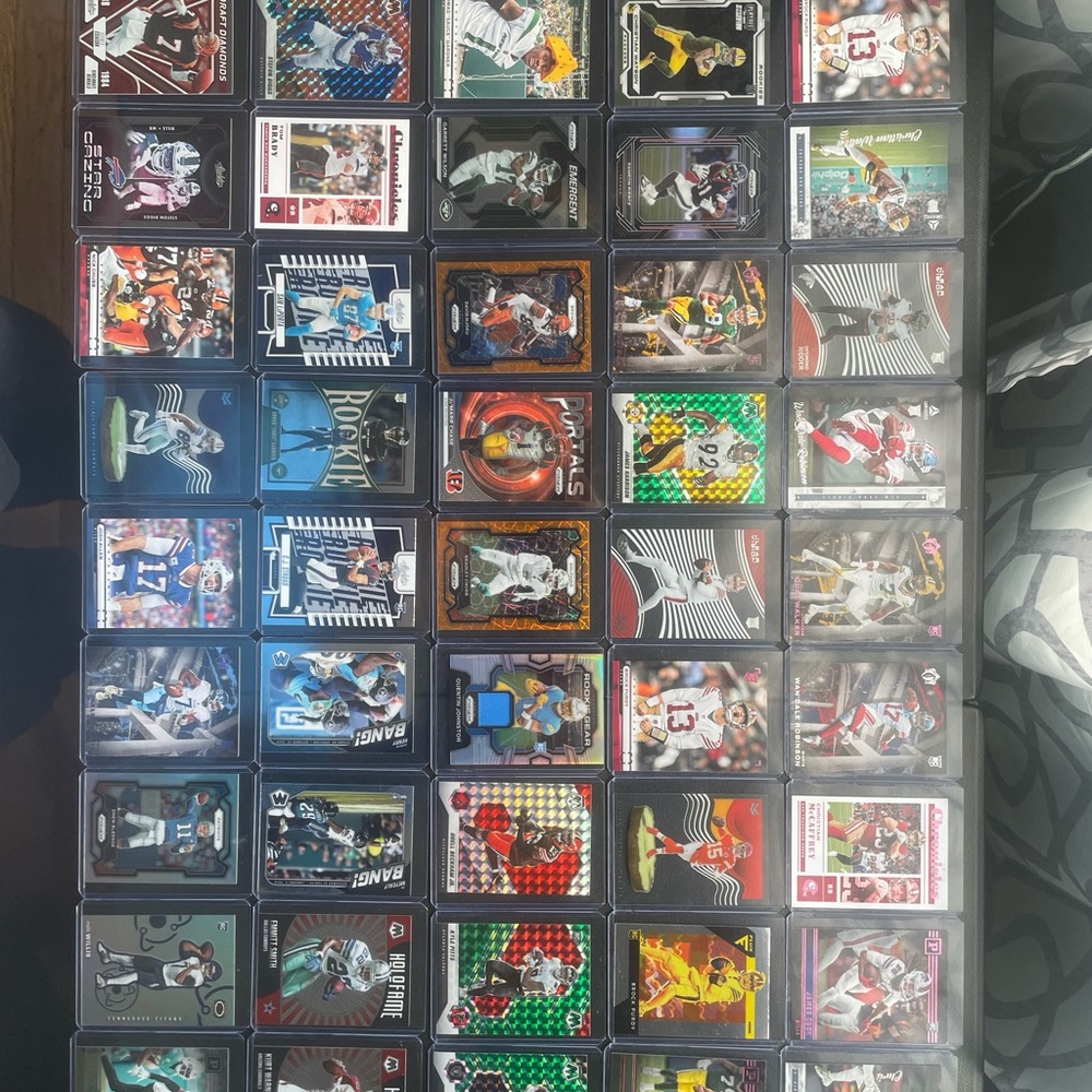 Assorted Sports Trading Cards Collection
